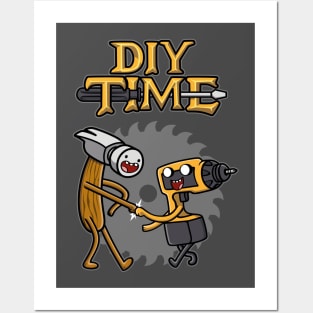 DIY Time v2 Posters and Art